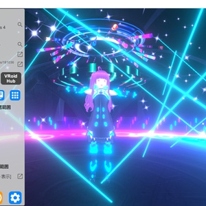 VRMLiveViewerのエフェクト的GLBサンプル v0.6