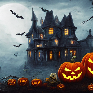 ハロウィン背景素材