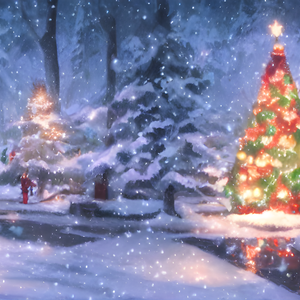 クリスマス用背景素材②