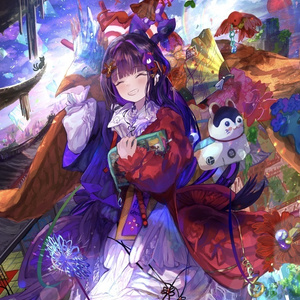 藤ちょこ アクリル色紙 さいはての空、彼方の教室【受注生産