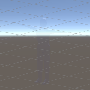 VRM cluster アバター 3D 透明人間 ハロウィン