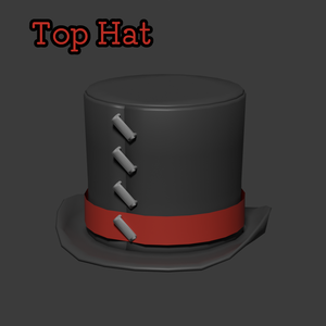 3D　トップハット　アクセサリー　帽子