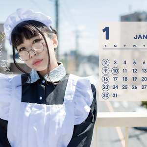 新作【カレンダー】2022年メイド卓上カレンダー