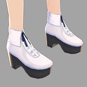【無料版あり】ショートブーツ_Elegance【VRoid用テクスチャ】