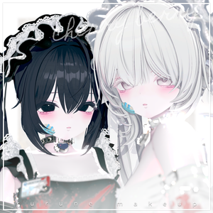 【ルルネ, rurune】 🖤 Makeup & Eye Texture 🤍