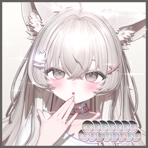 【輝夜, Kaguya】 Kaguya Makeup & Eye Texture + Blend Shape 缩略图 2