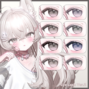 【輝夜, Kaguya】 Kaguya Makeup & Eye Texture + Blend Shape 缩略图 3