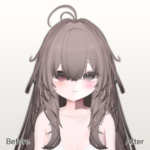 【輝夜, Kaguya】 Kaguya Makeup & Eye Texture + Blend Shape 缩略图 9