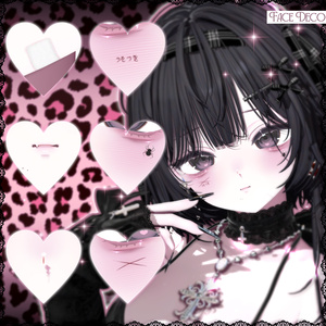 【しなの, Shinano】 Gloomy II Makeup & Eyes Texture + Face Blend Shape 缩略图 9