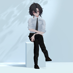 【3D衣装】Light Formal [狛乃-Komano | 水瀬-Minase | くうた-Kuuta | 墨惺-Bokusei(+Head)] 缩略图 11