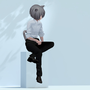 【3D衣装】Light Formal [狛乃-Komano | 水瀬-Minase | くうた-Kuuta | 墨惺-Bokusei(+Head)] 缩略图 10