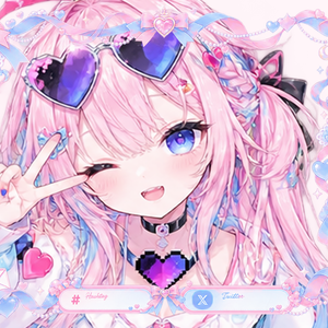 🌸 **そのまま貼るだけで配信画面が完成！ゆめかわ配信オーバーレイセット** 🌸