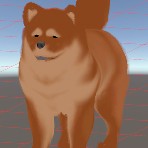 チャウチャウ犬（Chow-chow dog:Canis lupus familiaris）