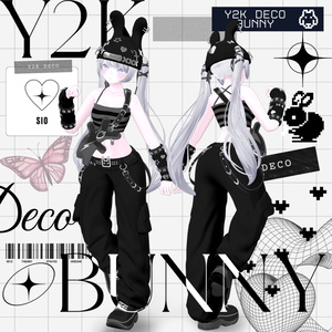 [8アバター対応] Y2K DECO BUNNY 缩略图 8