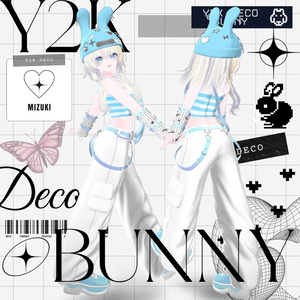 [8アバター対応] Y2K DECO BUNNY 缩略图 6