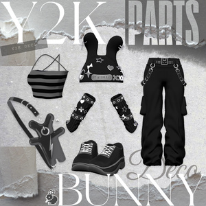 [8アバター対応] Y2K DECO BUNNY 缩略图 2
