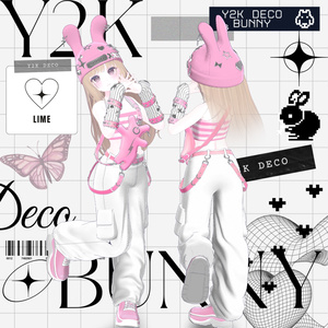[8アバター対応] Y2K DECO BUNNY 缩略图 16