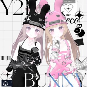 [8アバター対応] Y2K DECO BUNNY 缩略图 15