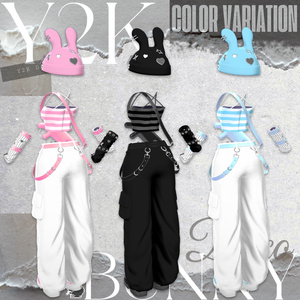 [8アバター対応] Y2K DECO BUNNY 缩略图 4