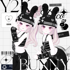 [8アバター対応] Y2K DECO BUNNY 缩略图 17