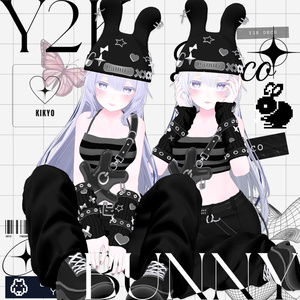 [8アバター対応] Y2K DECO BUNNY 缩略图 13