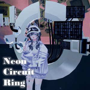 【2Color】Neon Circuit Ring