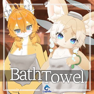 【複数アバター対応】バスタオル（Bath Towel） 缩略图 2