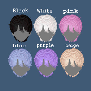 [PB対応]Wave Hair(VRC用) 缩略图 6