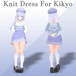 【Kikyo&Selestia】Knit Dress 缩略图 2