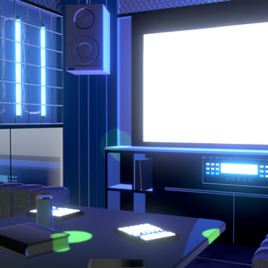 [Warudo Standard Environment] Karaoke Room Background