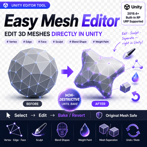 [Unity] Easy Mesh Editor