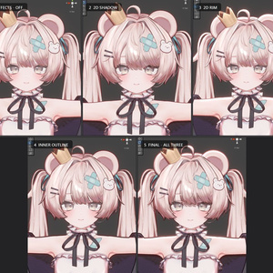 [VRC/WARUDO] MingToon 0.1.11 Open Beta｜Character Toon Shader 缩略图 4