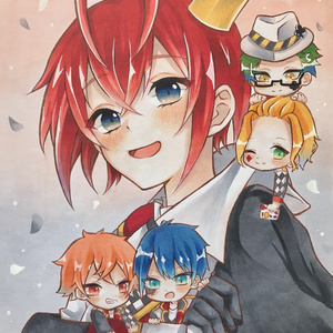 ツイステ リドル リドル・ローズハート 描き下ろし複製サイン