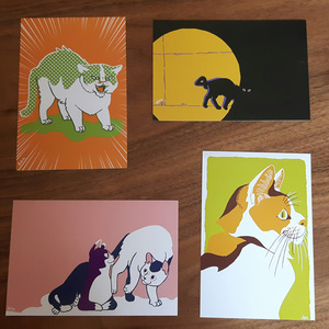 猫のポストカード7種セット【SALE】