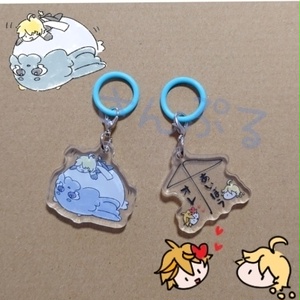 2P】島国アクリルキーホルダー - 2P栽培研究所 - BOOTH