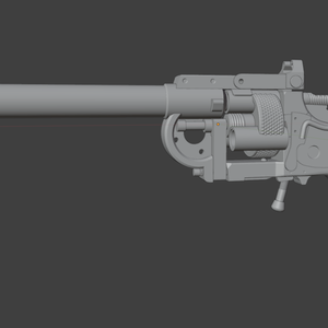 Metro Exodus Revolver craft kit cosplay STL 3Dmodel