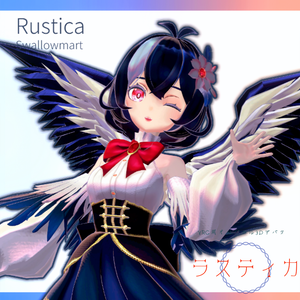 VRC用オリジナル3Dアバター【ラスティカ】