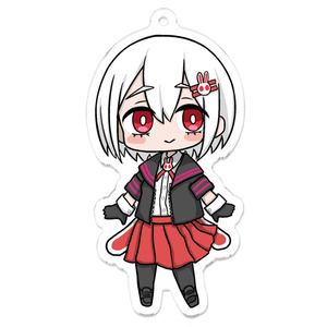 孤兎月つくもアクリルキーホルダー01