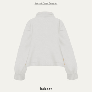 アクセントカラーセーター #VRoid #kokeetoutfit