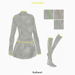 Fog and Lights #VRoid #kokeetoutfit