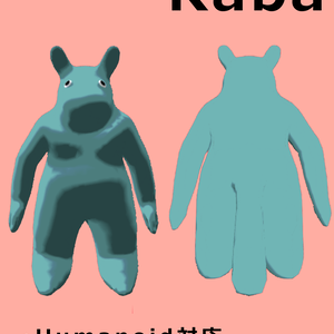 VRChat向けモデル【kaba】