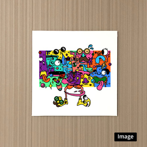 ①weird canvas