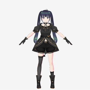 Vroid　キャラ販売「プリト・オブシオス」