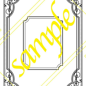 ビンテージリボンのフレーム素材セット - Collection of old ribbons