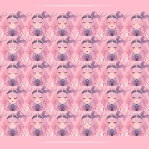 「セレスティア」 Selestia facial expression set