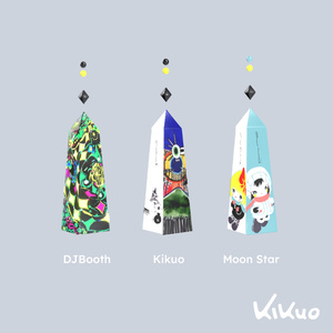 [Digital Goods] きくおイヤリング / Kikuo Earrings 缩略图 2