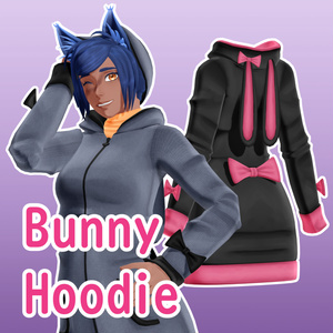 Female Bunny Hoodie [PMX]