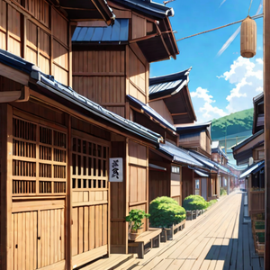 【無料】背景素材100枚【昭和日本夏昼晴天】