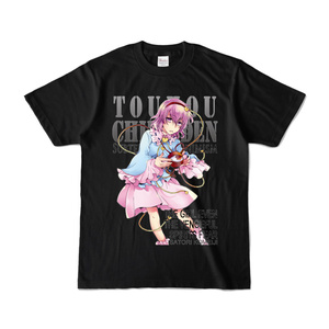 東方projectTシャツ黒（さとり01）