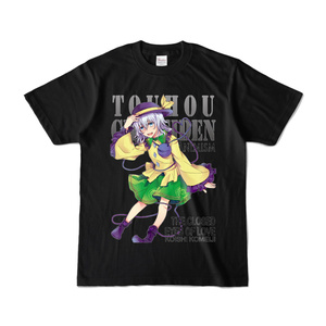 東方projectTシャツ黒（こいし01）